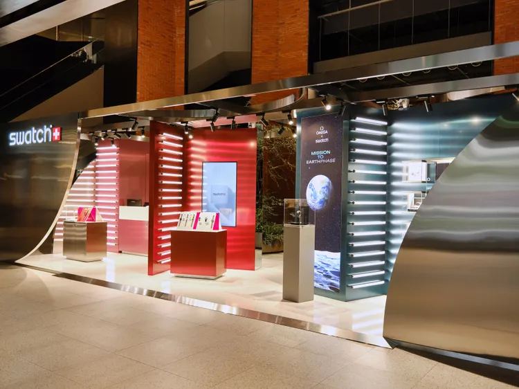 SWATCH新店進駐誠品裕隆城。品牌提供