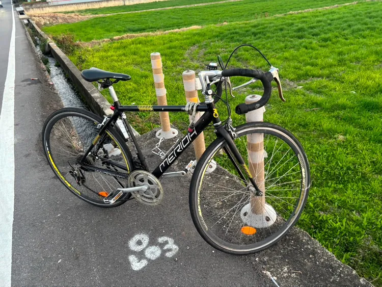 李姓少年的自行車。民眾提供