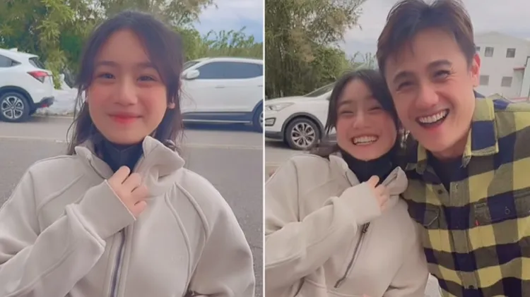 陳鏞基女兒笑起來很可愛。翻攝紀曉君臉書