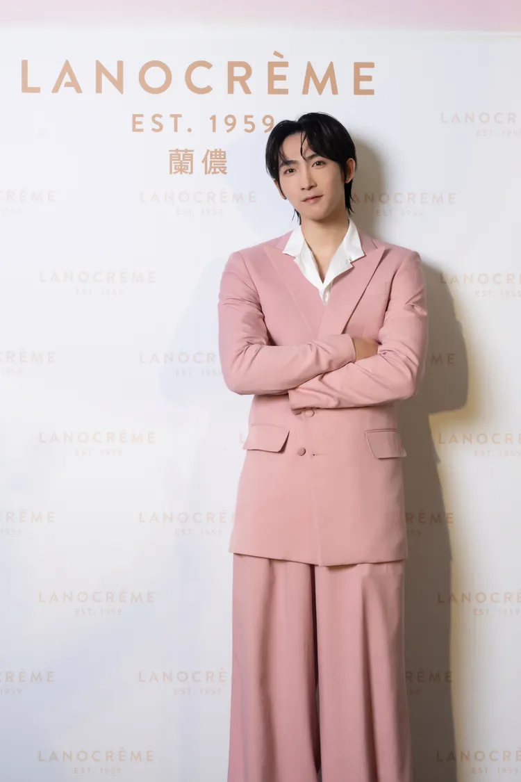 男星黃宏軒今日出席紐西蘭保養品牌蘭儂活動。品牌提供