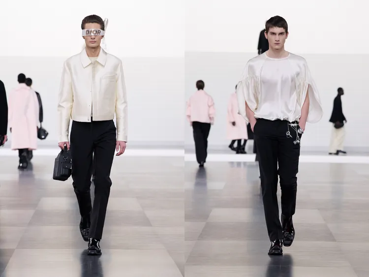 DIOR 2025秋冬男裝秀。品牌提供