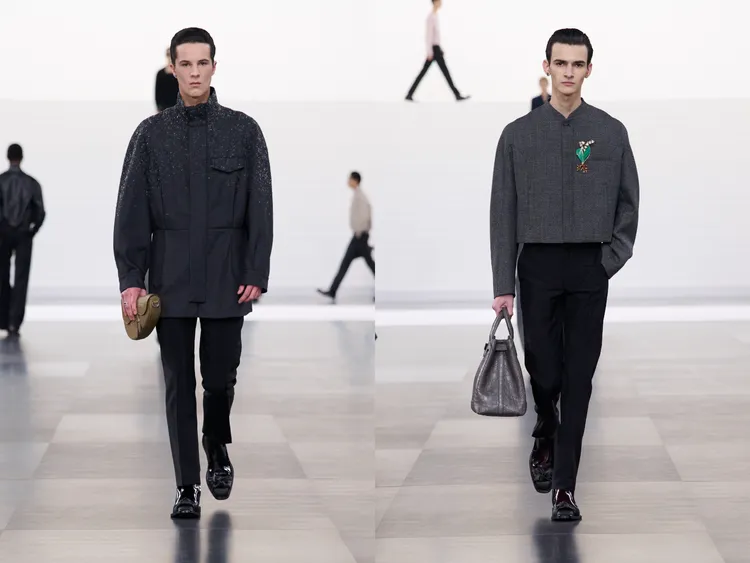 DIOR 2025秋冬男裝秀。品牌提供