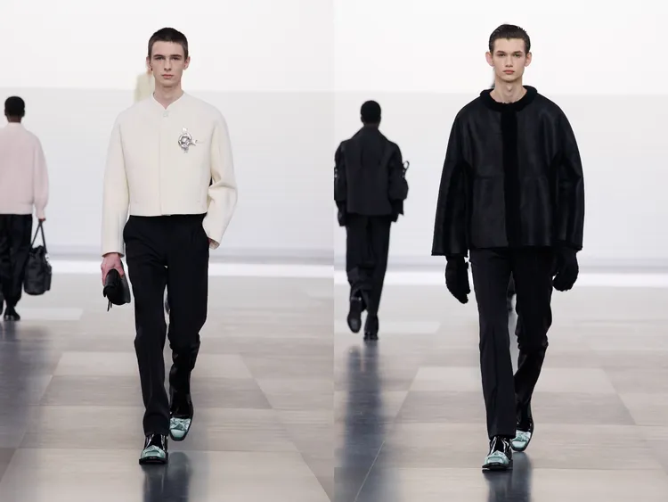 DIOR 2025秋冬男裝秀。品牌提供