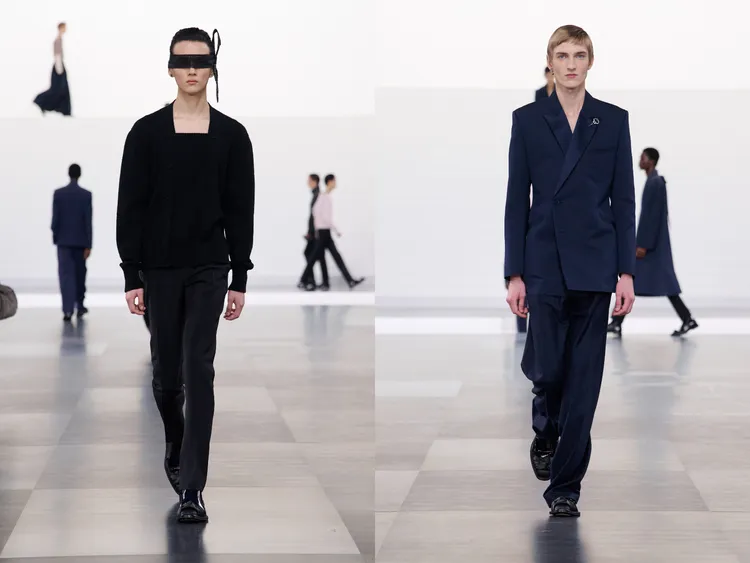 DIOR 2025秋冬男裝秀。品牌提供