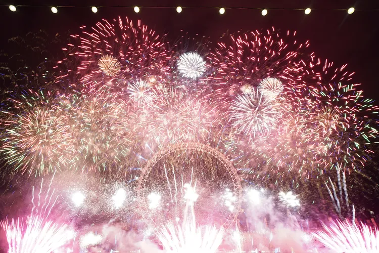 英國倫敦「千禧之眼」。美聯社