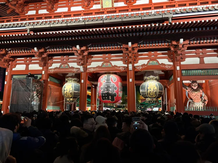 日本淺草寺。翻攝X@takakyo_rio