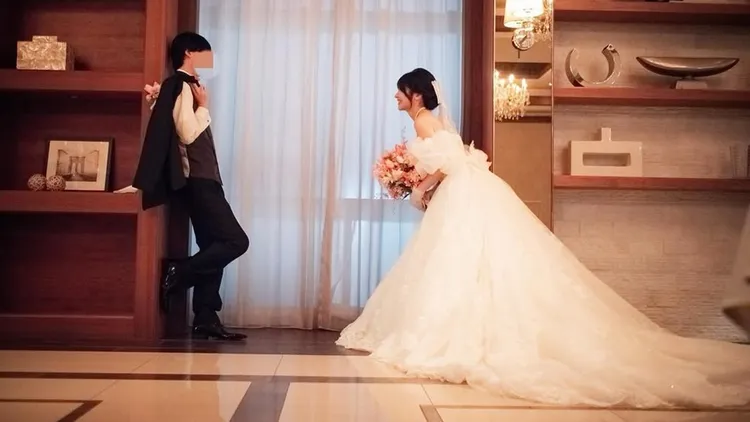 石原夢月分享婚紗照。翻攝自石原夢月IG