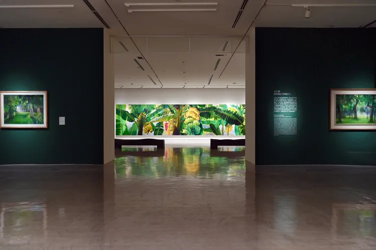 2019年「林惺嶽：大自然奇幻的光影」展。國美館提供