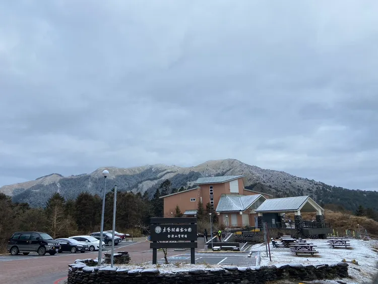 合歡山小風口雪景。太管處提供