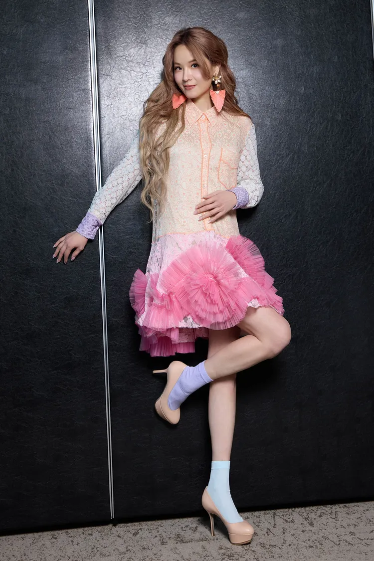 陳儀瑾出道當樂壇新人，獲媽媽與老公大力支持。圖／無限願景音樂工作室提供