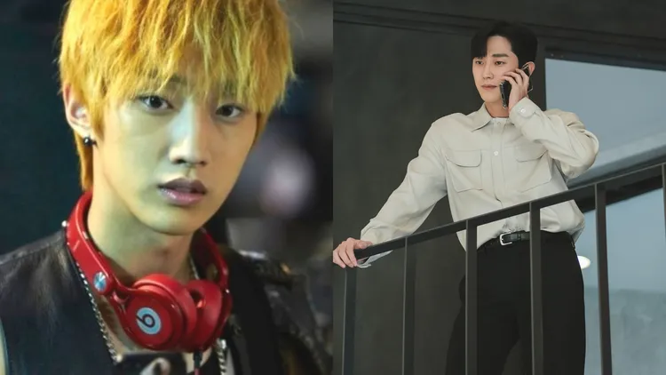 振永（左圖）2014年在《回到20歲》電影版演末順搞樂團的孫子，10年後的電視版變成音樂製作人。劇照、Hami Video提供