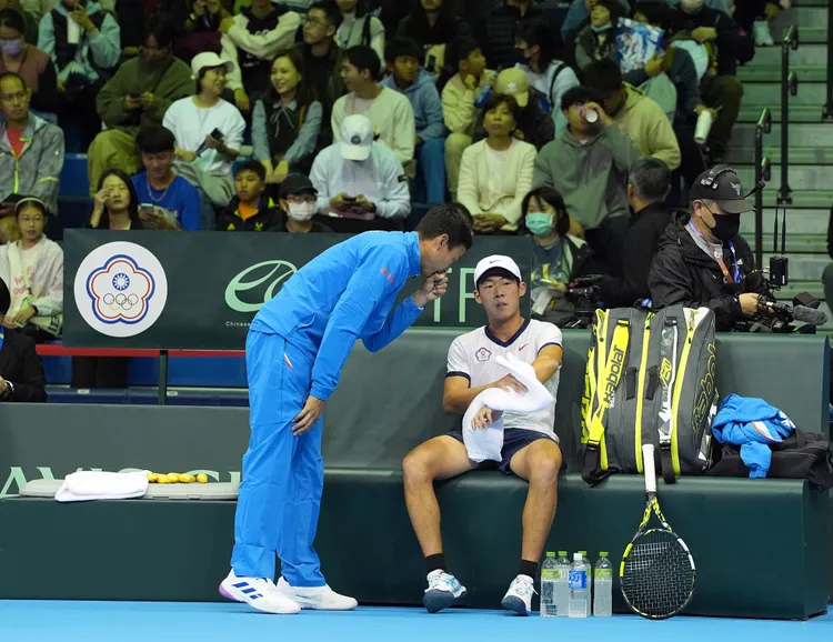 中華隊教練盧彥勳（左）、曾俊欣（右）。海碩整合行銷提供