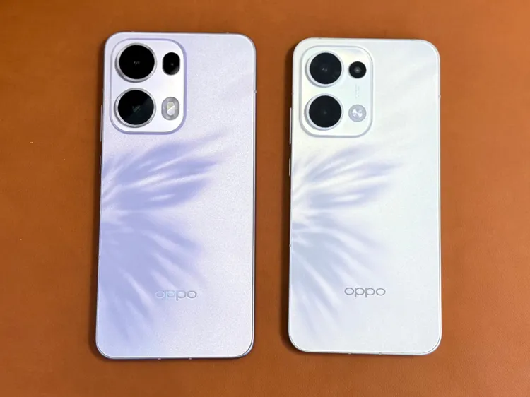 OPPO Reno13 Pro薄霧紫。趙筱文攝影