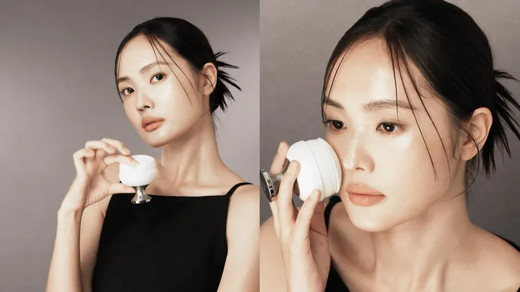 NUEVA Puffie純淨氣墊潔顏刷，1490元。品牌提供
