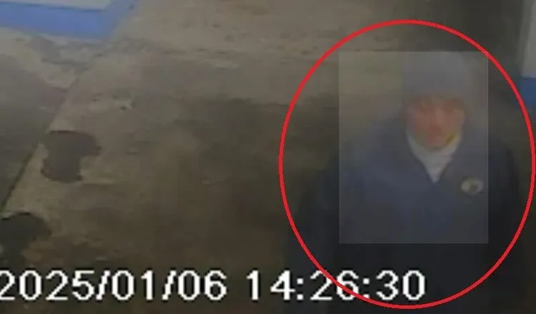 王天佑越獄逃亡畫面曝光。翻攝畫面