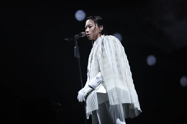 王菲女兒竇靖童很有個性。資料照片