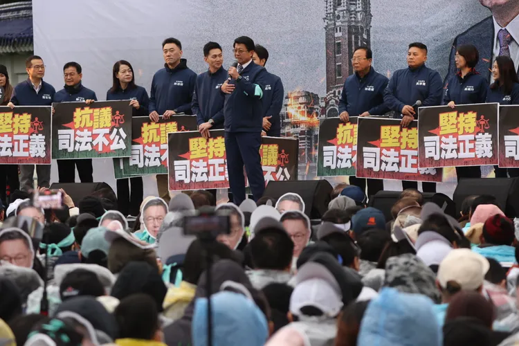 國民黨團立委們。記者李俊毅攝