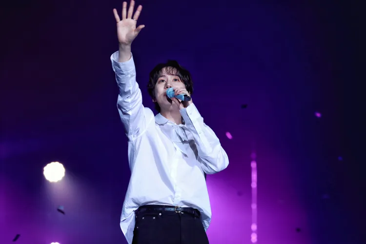 圭賢上台前吃太多美食，自爆跳到想吐。D-SHOW提供