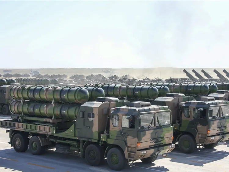 FK-3防空導彈是中國紅旗22的出口型號。翻攝解放軍網