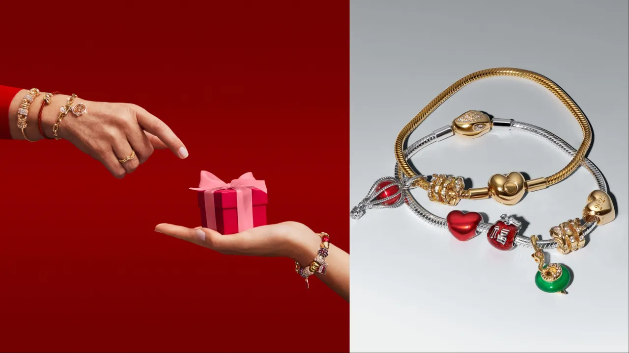 PANDORA推出蛇年新品。品牌提供