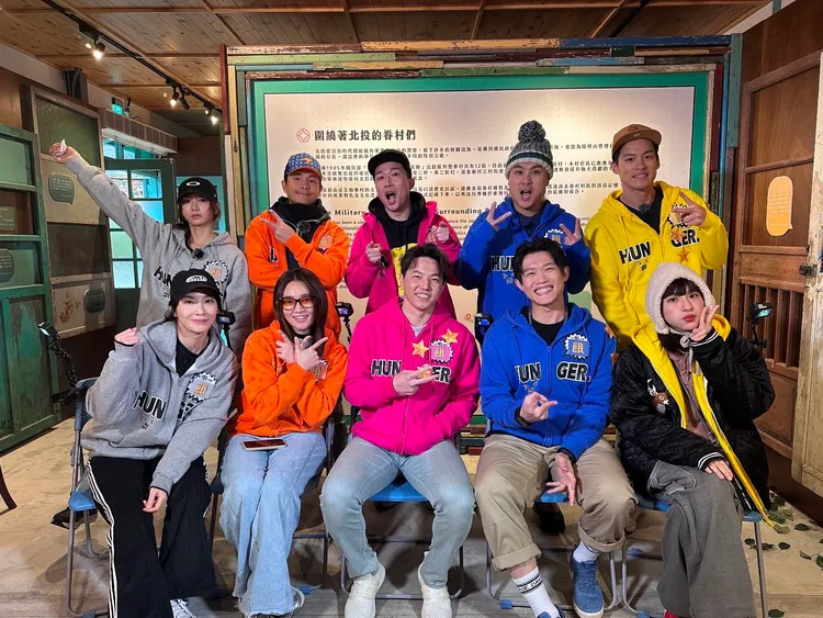 群星登《飢餓遊戲》玩九宮格投球。中視提供