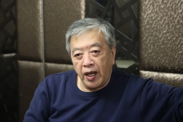 林在培有心律不整等毛病，血壓曾高到400。攝影中心攝