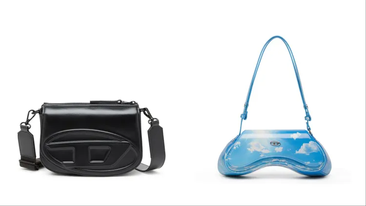 Diesel 1DR BAG推薦價（左）2萬2000元、Play  BAG（右）1萬5000元。品牌提供