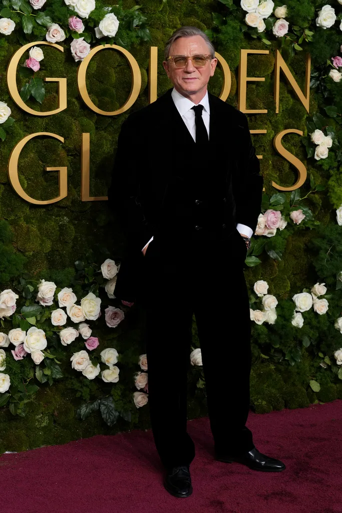 「007」丹尼爾克雷格（Daniel Craig）展現迷人熟男風範。美聯社
