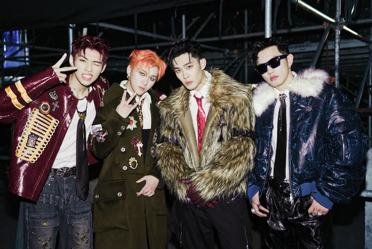 U:NUS(左起)蔡承祐、吳昱廷、高胥崴、高有翔所組成，2月14日及2月15日將舉行情人節粉絲派對。滾石唱片提供