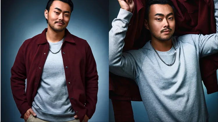 林家正換上lululemon新春系列示範走春穿搭。品牌提供