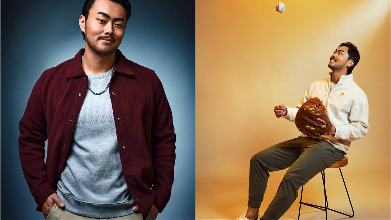 林家正拍攝lululemon形象照。品牌提供