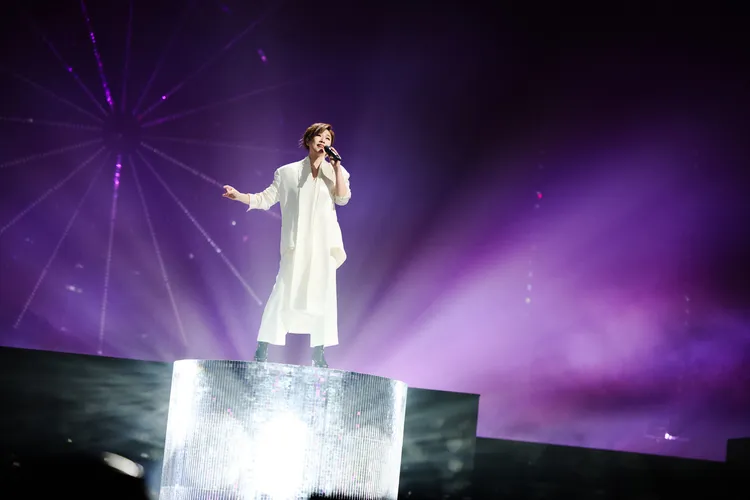 林憶蓮外型凍齡，美聲依舊。圖／索尼音樂提供