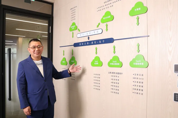 泓德能源總經理周仕昌。呂承哲攝