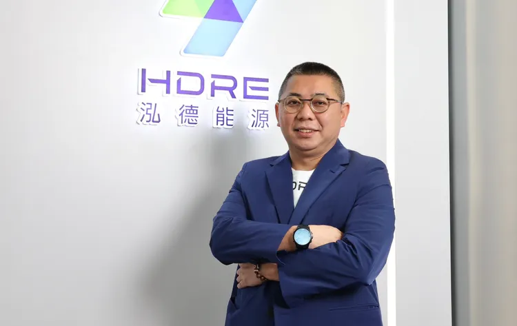 泓德能源總經理周仕昌。呂承哲攝