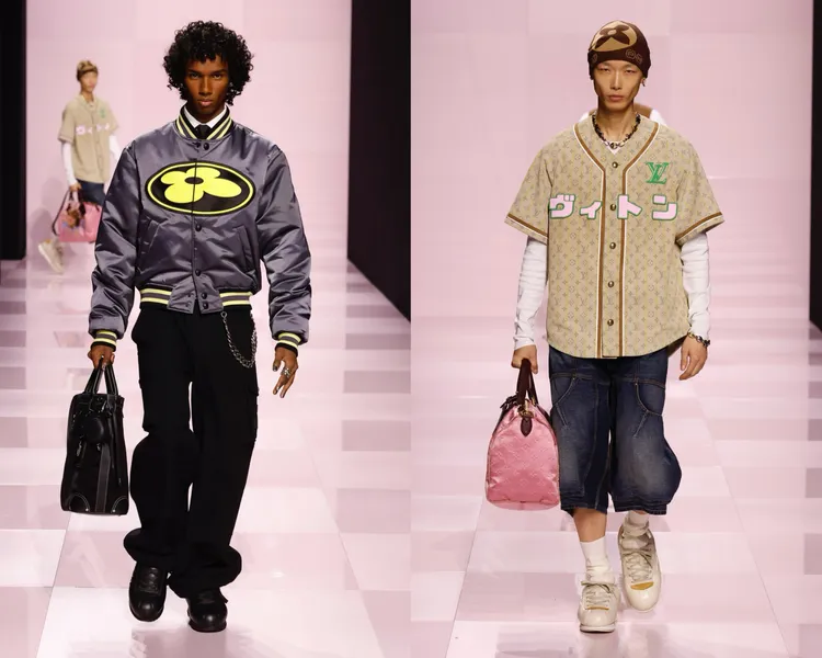 LV 2025秋冬男裝。品牌提供