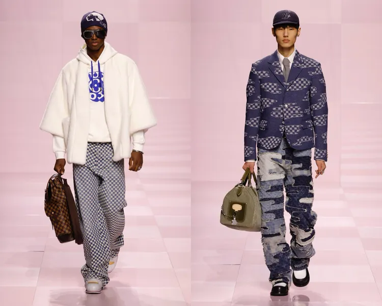 LV 2025秋冬男裝。品牌提供