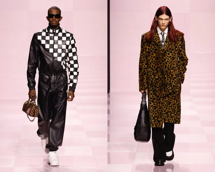 LV 2025秋冬男裝。品牌提供