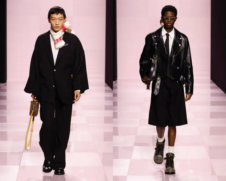 LV 2025秋冬男裝。品牌提供