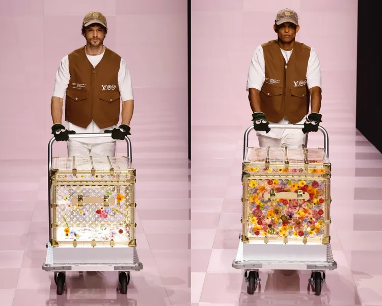 LV 2025秋冬男裝。品牌提供