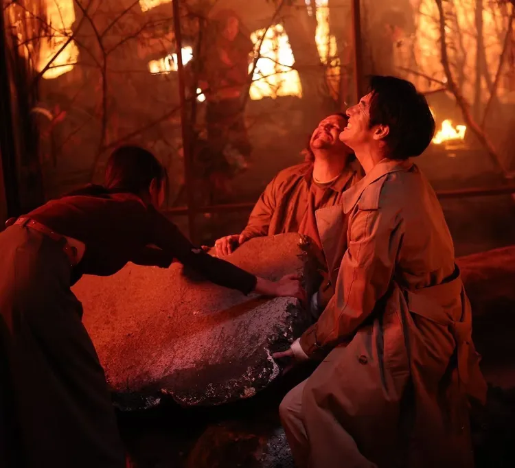 王力宏為了新歌《I'm Alive》MV親自上陣演出。宏聲文化提供