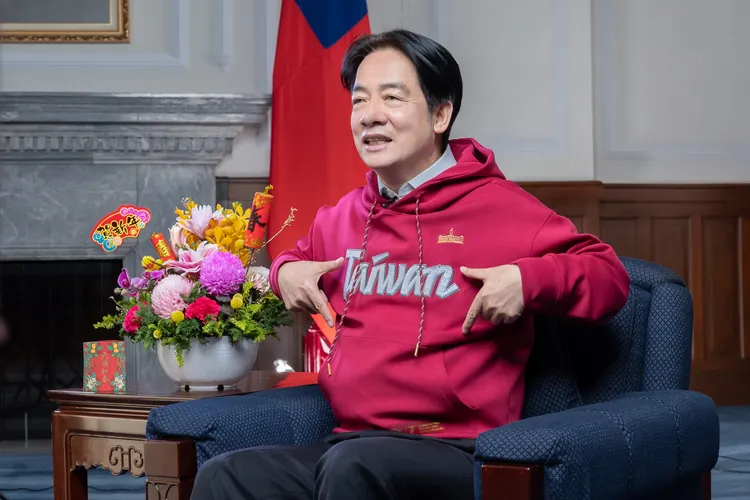 賴清德表示，政府會推動「青年百億海外圓夢基金計畫」，幫年輕人實現夢想。總統府提供