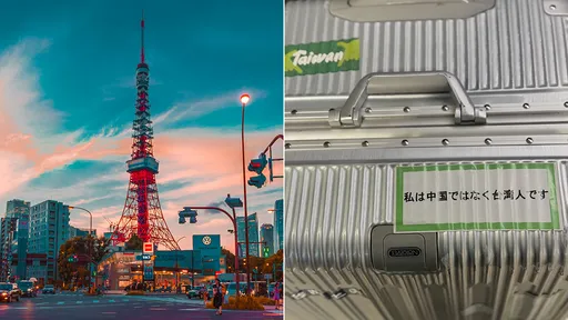 台遊客行李貼「我不是中國人」 日本「心裡話」讓PTT找嘸台日友好