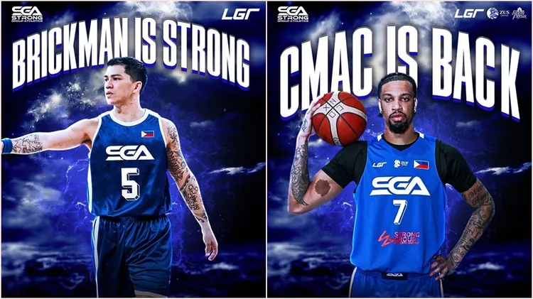 布銳克曼（左）與麥卡洛（右）。翻攝自Strong Group Athletics IG