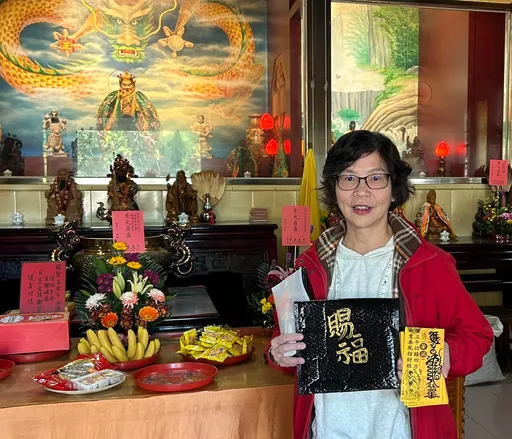 參選黨主席後「偶遇老道長」 蔡壁如預告下一步