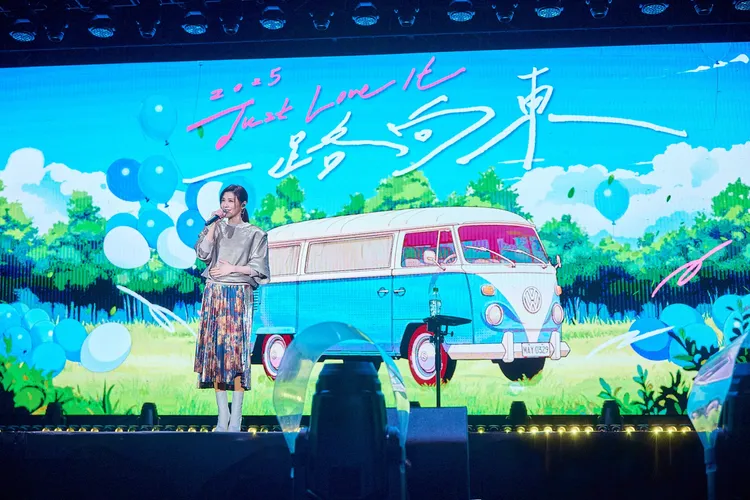 蘇慧倫為花蓮打氣獻美聲。相信音樂提供