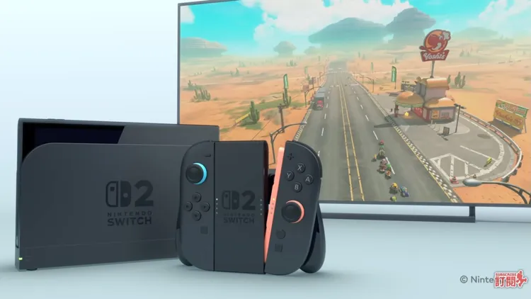 除了新主機，似乎還會有《瑪利歐賽車 9》新遊戲。翻攝Nintendo YouTube頻道