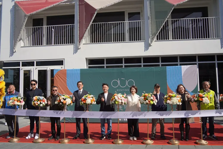 「Hotel dùa Kenting」21日開幕試營運。縣府提供