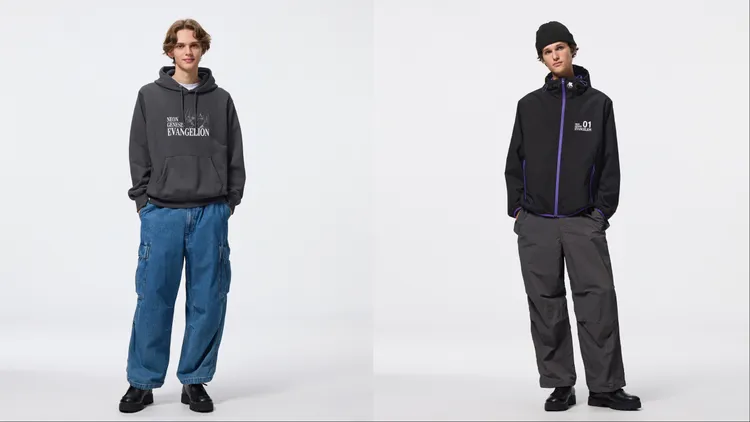 GU推出「新世紀福音戰士」聯名系列。品牌提供