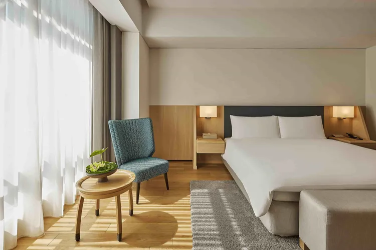 住晶英國際行館指定房型，即可享有「養生美顏入住禮」。業者提供