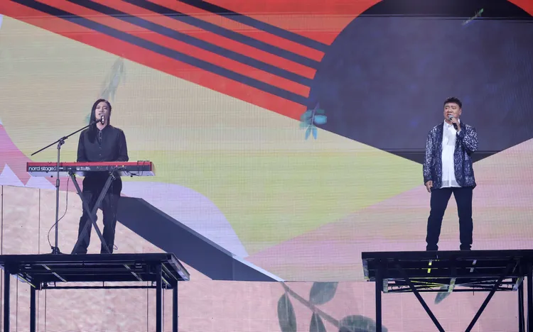 施孝榮與兒子施少庸首度同台演出。寬宏藝術提供